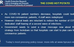 The COVID Hot Potato: Patients with non-COVID illnesses are suffering: healthcare professionals report the hospital capacity exists but we need the strategy now